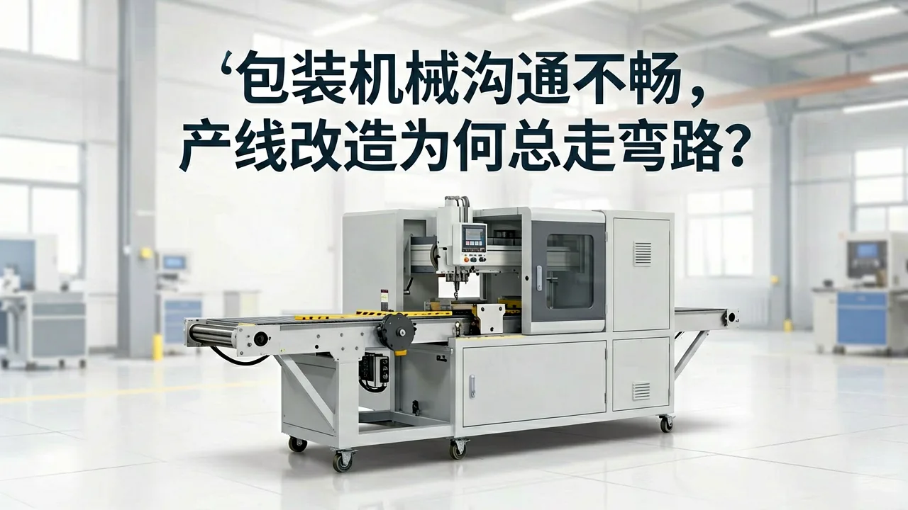 包装机械沟通不畅，产线改造为何总走弯路？